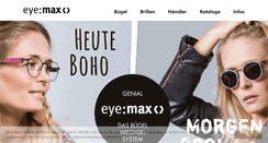 Desktop Screenshot of eyemax.info